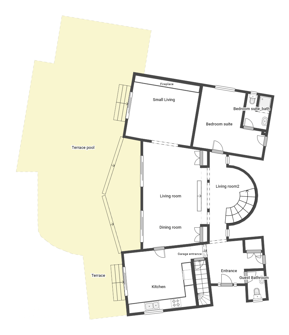 Grundriss Erdgeschoss